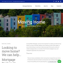 Moving Home Mortgages in Bristol
