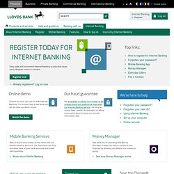 Lloyds TSB - Internet Banking