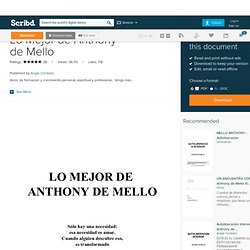 Lo Mejor de Anthony de Mello