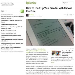 How to Load Up Your Ereader with Ebooks For Free