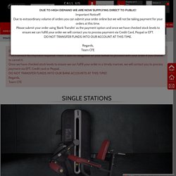 Pin Loaded Machines Australia