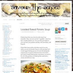 Loaded Baked Potato Soup - StumbleUpon