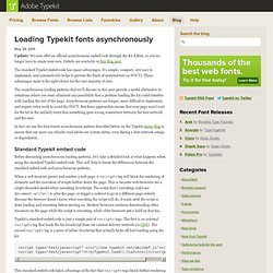 Loading Typekit fonts asynchronously