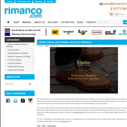 Loake Casual and Formal Shoes Hit Rimanco