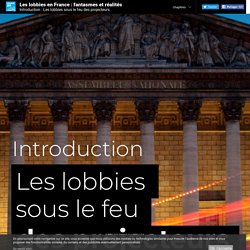 Les lobbies en France : fantasmes et réalités