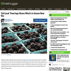'Eat Local' Food App Shows What's in Season Near You