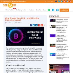 Localbitcoins Clone Software - Start Your P2P Bitcoin Exchange Website Like Localbitcoins.