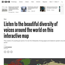Localingual map lets you hear people from around the world