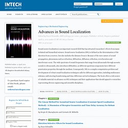Advances in Sound Localization - Free Open Access Book
