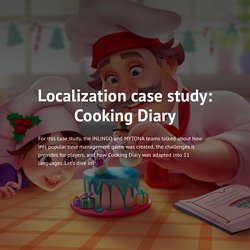 Localization case study: Cooking Diary
