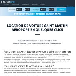 location voiture saint martin - Oceanecar