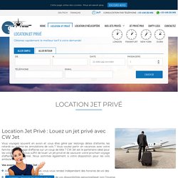 Location un jet privé