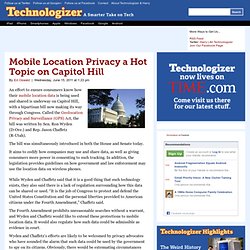 Mobile Location Privacy a Hot Topic on Capitol Hill