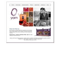 Location of Yarn shop in Nottingam" />