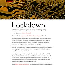 Lockdown: The coming war on general-purpose computing