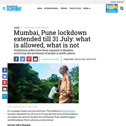 Lockdown Extended in Mumbai & Pune Till 31st July 2020 - CNT India