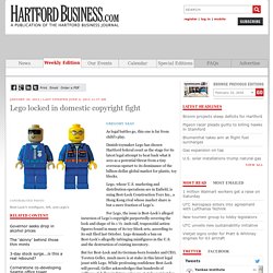 Lego locked in domestic copyright fight