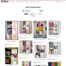 Locker Design Ideas Board by piccry.com
