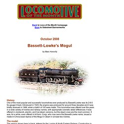 Locomotive of the Month