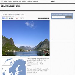 Lofoten – Arctic Circle Anomaly