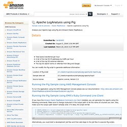 Apache LogAnalysis using Pig : Articles & Tutorials