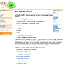 Logback Manual