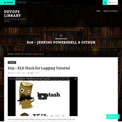 ELK Stack for Logging Tutorial - DevOps Library
