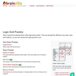 Logic Grid Puzzles - Brainzilla