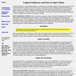 Logical Fallacies and How to Spot Them