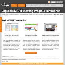 Logiciel SMART Meeting Pro pour l'entreprise - SMARTboard.fr