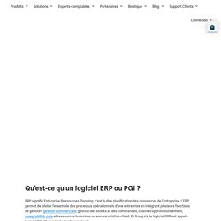 Logiciels ERP en Ligne: Systèmes et Solutions Cloud