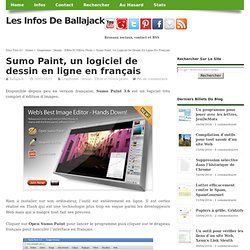 Sumo Paint, un logiciel de dessin en ligne en français