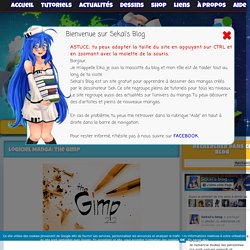 Logiciel Manga: The Gimp
