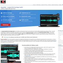 logiciel gratuit de montage audio mac ou pc pour mp3 et plus