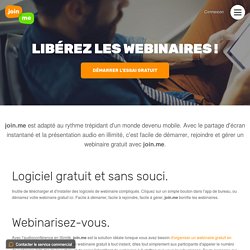 Logiciel de webinaire gratuit – Présentez un webinaire gratuit