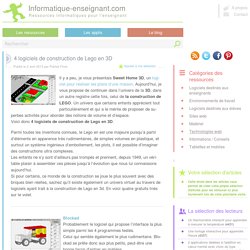 Logiciels de construction Lego en 3D