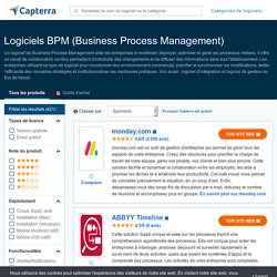 Logiciels BPM (Business Process Management) : meilleurs outils - Capterra France - 2020