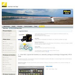 Logiciels Nikon | Nikon School