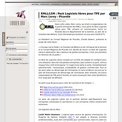 DLFP: Pack Logiciels libres pour TPE par Marc Leroy - Picardie