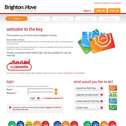 Login to the Key - Brighton & Hove Smartcard