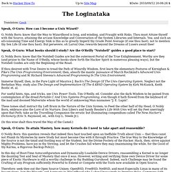 The Loginataka: Dialogue between a Guru and a Newbie