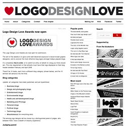 Logo Design Love Awards now open