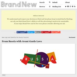 New Logo and Identity for Russia Tourism