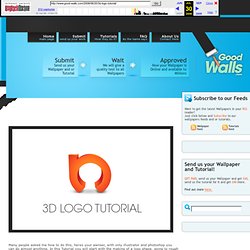 3D logo Tutorial