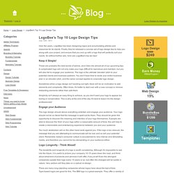 s Top 10 Logo Design Tips - Logo Design Blog