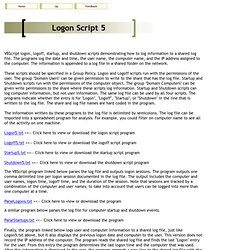 Logon Script 5
