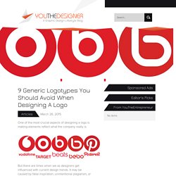 9 Generic Logotypes You Should Avoid When Designing A Logo