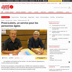 Proxi-Loisirs, un service pour les personnes âgées , Sainte-Luce-sur-Loire 14/09/2013