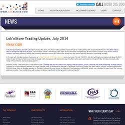 Lok'nStore Trading Update