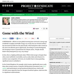 "Gone With the Wind" by Bjørn Lomborg